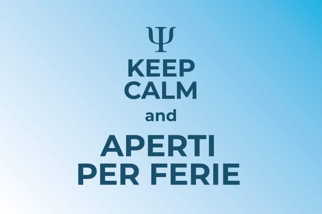 Agosto 2021 Aperti per Ferie 3202424743 3